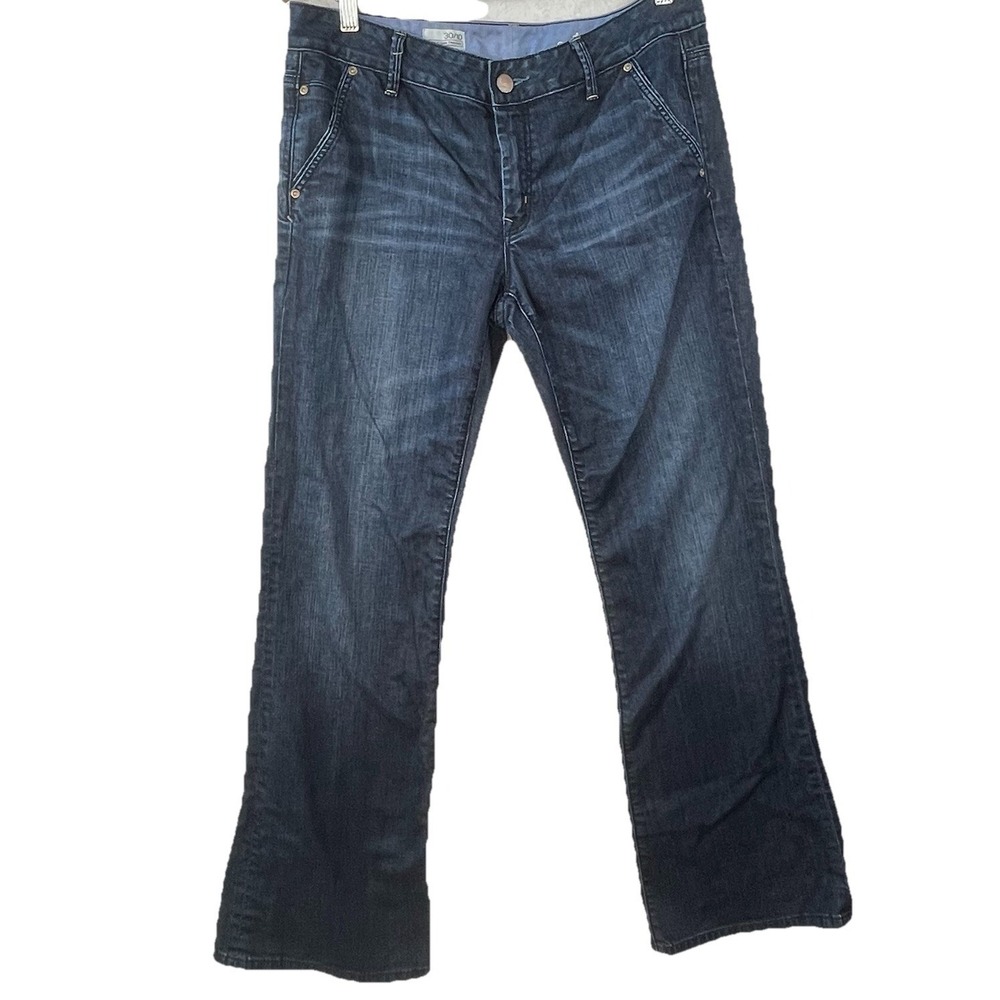 Gap‎ 1969 Jeans Womens 30/10 Long & Lean Trousers Blue Bootcut Casual Cowgirl